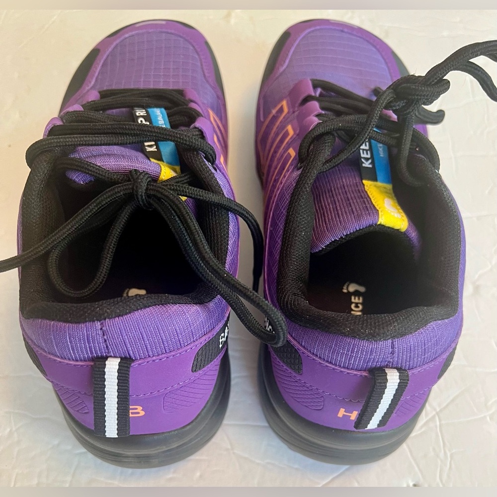 Hike Balance Women's Purple and Black Athletic Shoes size 39 (8 1/2 to 9) - Picture 5 of 7